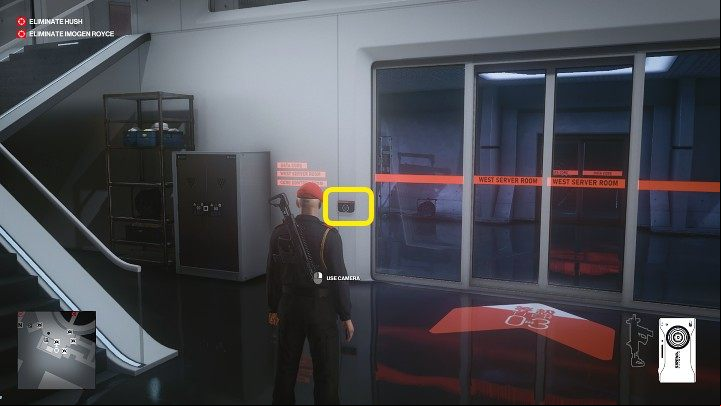 By scanning electronic door locks and opening ventilation ducts, Agent 47 can gain access to previously inaccessible areas within the ICA underground research complex - Hitman 3: Camera, Chongqing - where and how to use it? - End Of An Era - Chongqing - Hitman 3 Guide