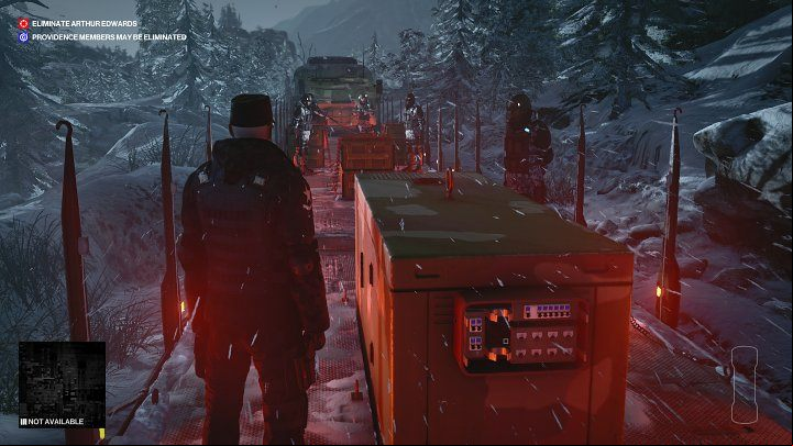 When you exit the carriage, all the elite guards, who would normally pay attention to you, will stop being suspicious, allowing you to walk freely between them - Hitman 3: Carpathian Mountains - Best disguises - Untouchable - Carpathian Mountains - Hitman 3 Guide