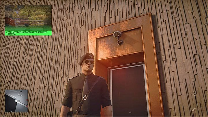 There are cameras in more heavily guarded areas in Mendoza - Hitman 3: Surveillance cameras - where to sabotage it? - The Farewell - Mendoza - Hitman 3 Guide