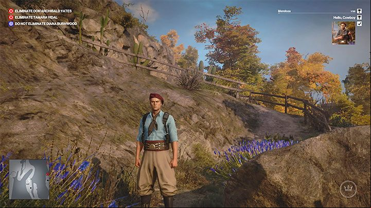 1 - Hitman 3: Mendoza - best disguises - The Farewell - Mendoza - Hitman 3 Guide