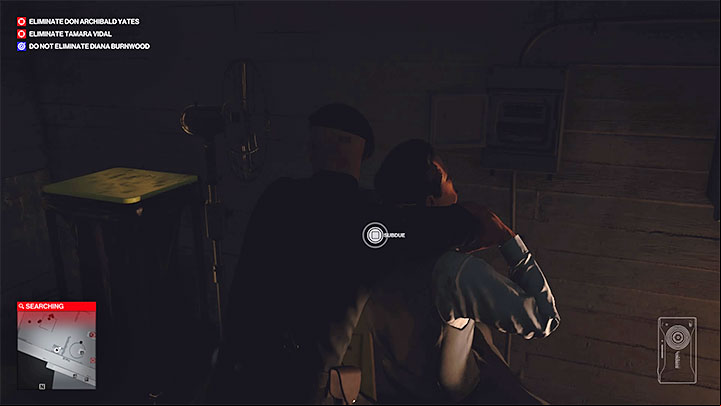 In there you will find a fuse box - Hitman 3: Mendoza - best disguises - The Farewell - Mendoza - Hitman 3 Guide