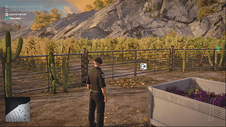 This exit is the only one that has no additional requirements - Hitman 3: Mendoza map - how to leave? - The Farewell - Mendoza - Hitman 3 Guide