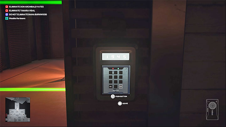 The Grand Paladin wine is located in a sort of a vault, the access to which is blocked by lasers - Hitman 3: How to unlock the Ripe for the Picking trophy/achievement? - Trophy Guide - Hitman 3 Guide