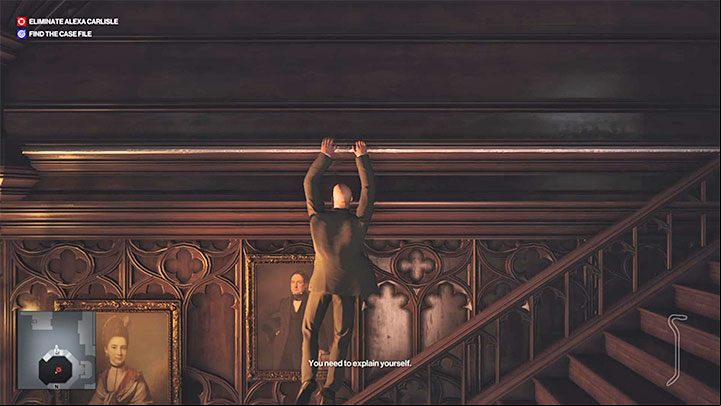 You have to go to Alexa Carlisle's office on level 2 of the mansion(point 37 on the map) - Hitman 3: Death in the Family, Dartmoor - map, mission information - Death in the Family - Dartmoor - Hitman 3 Guide