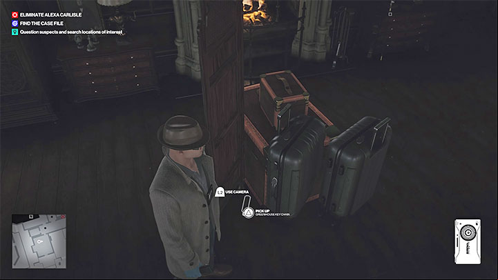The third place to explore is Emma and Gregory's room on level 1 (point 28 on the map) - Hitman 3: Means, Motive and Opportunity - Dartmoor, mission story, walkthrough - Death in the Family - Dartmoor - Hitman 3 Guide