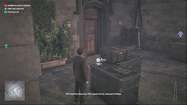 You can't start the photoshoot right away because you need a Fuse Cell to power the camera - Hitman 3: A Day to - Dartmoor, Mission Stories, walkthrough - Death in the Family - Dartmoor - Hitman 3 Guide