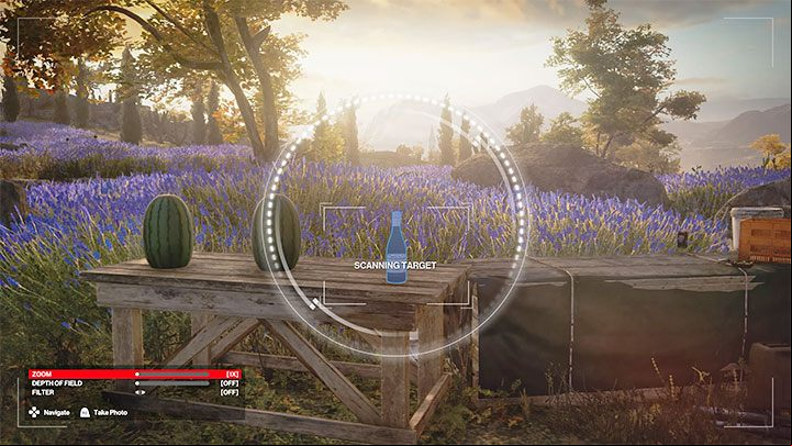 Stay where you obtained the earpiece (if you haven't eliminated the gauchos, then they should leave the place on their own) - Hitman 3: Eyes on Target - Mendoza, walkthrough, mission stories - The Farewell - Mendoza - Hitman 3 Guide