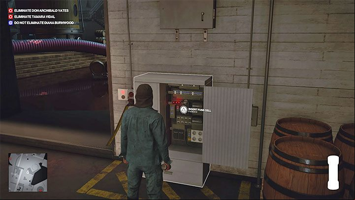 Return to the production room (no - Hitman 3: Over the Top - Mendoza, walkthrough, mission story - The Farewell - Mendoza - Hitman 3 Guide