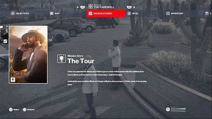 The quest involves taking part in a winery tour, during which there is an opportunity to murder Tamara - Hitman 3: The Tour - Mendoza, walkthrough, mission story - The Farewell - Mendoza - Hitman 3 Guide