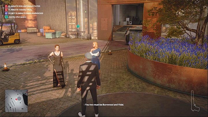 Return to the reception (no - Hitman 3: The Tour - Mendoza, walkthrough, mission story - The Farewell - Mendoza - Hitman 3 Guide