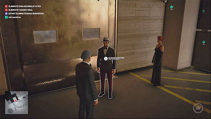 The mission story may end once Tamara dies in one of the "accidents" described above, but it is also possible to continue the mission - Hitman 3: The Tour - Mendoza, walkthrough, mission story - The Farewell - Mendoza - Hitman 3 Guide
