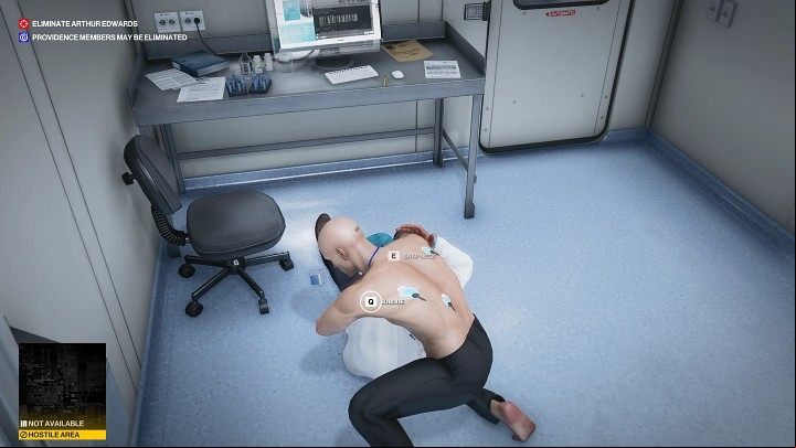 Get out of bed and walk through the glass door - Hitman 3: Bullet Train - how to unlock this trophy/achievement? - Trophy Guide - Hitman 3 Guide