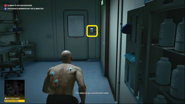 Approach the cold storage door and open it: code 1979 - Hitman 3: Bullet Train - how to unlock this trophy/achievement? - Trophy Guide - Hitman 3 Guide