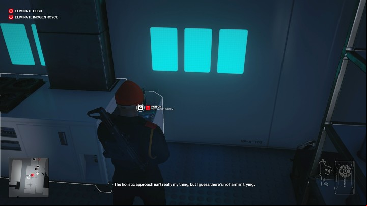 A third way to poison an enemy is to add a poisonous substance to the ventilation system - Hitman 3: Opponents - how to poison them? - FAQ - Hitman 3 Guide