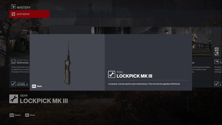 This item can be obtained after completing the Death in the Family mission in Dartmoor for the first time - Hitman 3: Mastery level rewards - which ones are they? - FAQ - Hitman 3 Guide