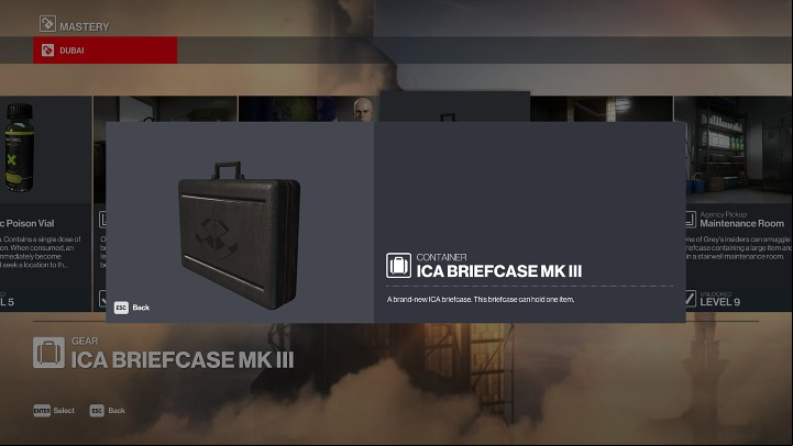 A special briefcase in which you can hide a single item - Hitman 3: Mastery level rewards - which ones are they? - FAQ - Hitman 3 Guide