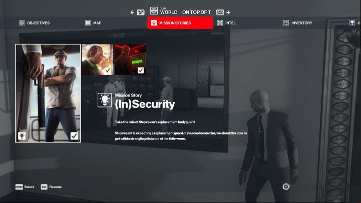 Just press the corresponding button (F1 on PC) and you'll get additional clues to the story mission you're currently completing and additional markers on the map that indicate where to go next - Hitman 3: Map Exploration - Basics - Hitman 3 Guide