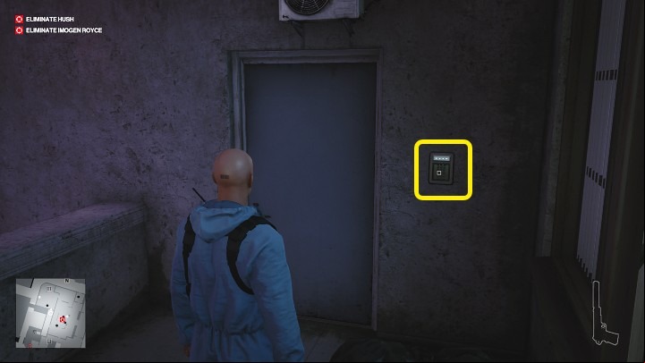 You'll find Hush's private office on the top floor of the homeless shelter - Hitman 3: List of all the codes to safes and electronic locks - Basics - Hitman 3 Guide