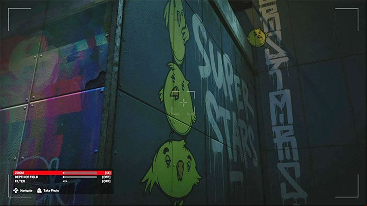 Photo-taking location nr 4 - this graffiti is huge and you can take the photo at an angle - Hitman 3: Bird Art - how to unlock this trophy/achievement? - Trophy Guide - Hitman 3 Guide