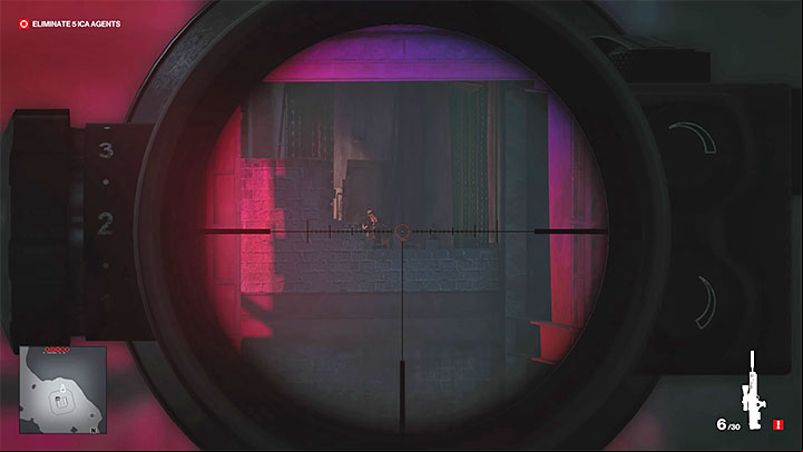 There is a shot to be taken from a very long distance, so zoom in as much as possible and press the momentary stabilize button on the viewfinder - Hitman 3: The Assassination of Agent Tremaine (The Sniper) - Berlin, walkthrough - Apex Predator - Berlin - Hitman 3 Guide