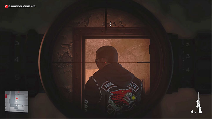 Aim at Tremaine with his own rifle and shoot him - Hitman 3: The Assassination of Agent Tremaine (The Sniper) - Berlin, walkthrough - Apex Predator - Berlin - Hitman 3 Guide