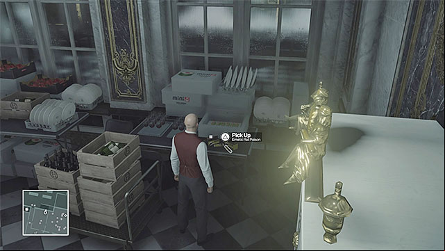 Obtain the rat poison - Murdering Viktor Novikov | Paris: The Showstopper - Paris: The Showstopper - Hitman Game Guide