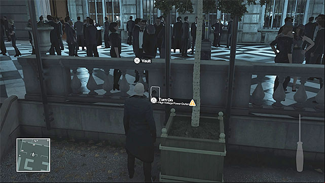 Start with turning the power off - Murdering Viktor Novikov | Paris: The Showstopper - Paris: The Showstopper - Hitman Game Guide