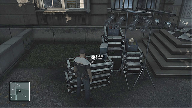 The crowbar can be found for example in the southern part of the map - Murdering Viktor Novikov | Paris: The Showstopper - Paris: The Showstopper - Hitman Game Guide