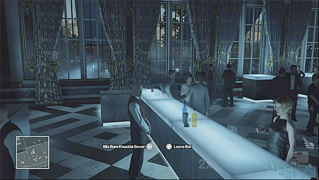 Position yourself at the bar and prepare the cocktail - Murdering Viktor Novikov | Paris: The Showstopper - Paris: The Showstopper - Hitman Game Guide