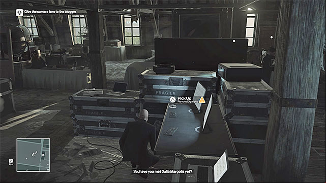 The remote explosive is on the attic - Murdering Viktor Novikov | Paris: The Showstopper - Paris: The Showstopper - Hitman Game Guide