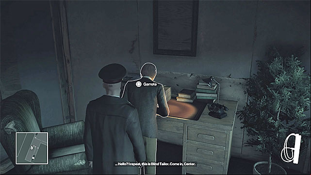 Kill Knight when he will use the radio - Murdering Knight | Final Training - Final Training - Hitman Game Guide