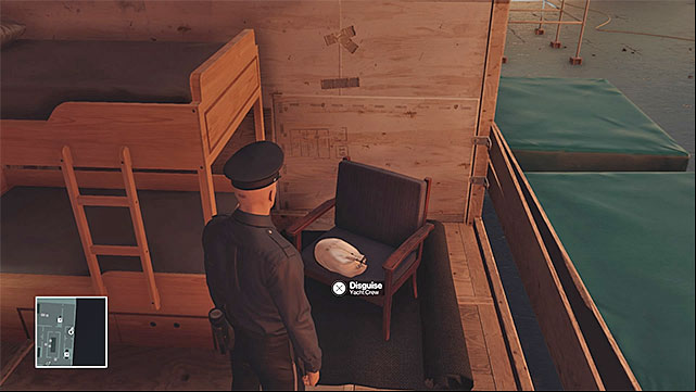 The disguise is waiting in one of the rooms on floor 0 - Disguises and important items | Freeform Training - Freeform Training - Hitman Game Guide