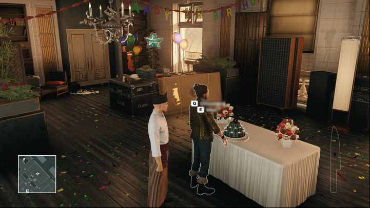If you havent poisoned the cake, you have now a perfect opportunity to choke Cross on it. - Murdering Jordan Cross | Bangkok - Bangkok: Club 27 - Hitman Game Guide