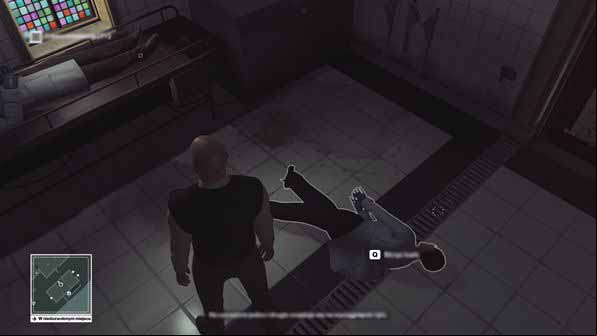 Laptop key can be found after the search of a woman visiting the morgue - Important items | Sapienza - Sapienza: World of Tomorrow - Hitman Game Guide