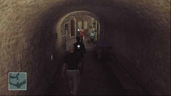 Knock out the man and take his clothes - Murdering sca De Santis | Sapienza - Sapienza: World of Tomorrow - Hitman Game Guide