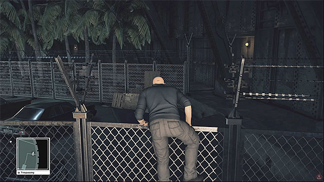 Climb on the fence - Military airport infiltration | Final Training - Final Training - Hitman Game Guide