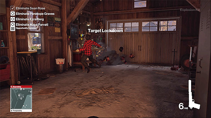 Blow up the container in the garage - Murdering Ezra Berg | Colorado - Colorado: Freedom Fighters - Hitman Game Guide