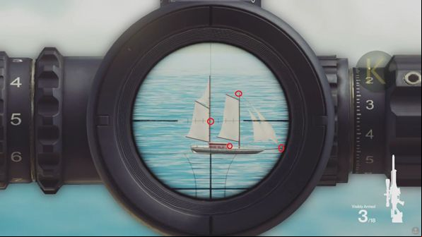 Shoot the bells marked with circles to summon the Kraken - Sapienza | Achievements / Trophies - Achievements / Trophies - Hitman Game Guide