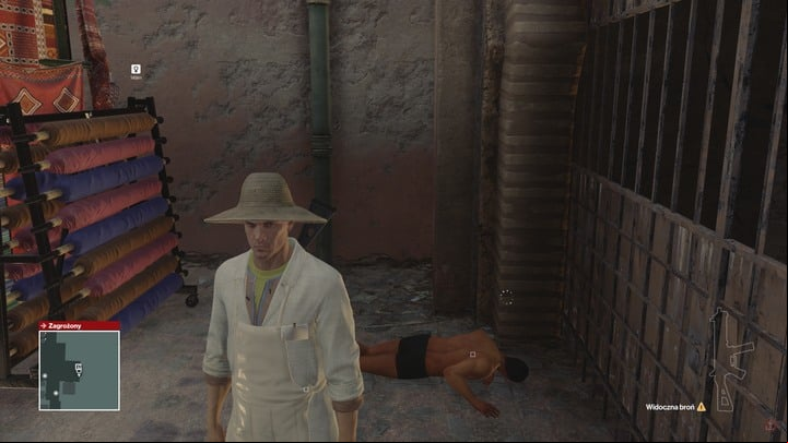 Dont underestimate the food vendor - his disguise is difficult to come by. - Disguises | Marrakesh - Marrakesh: A Gilded Cage - Hitman Game Guide