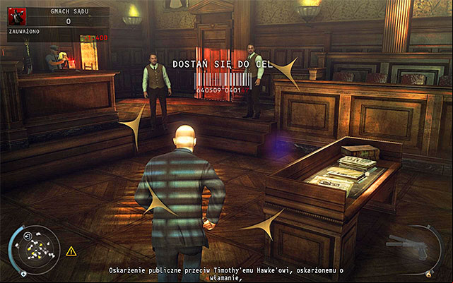 The third way involves staying in the default Hitmans suit - Courthouse - Getting to the holding cells in a traditional way | 15: Skurkys Law - 15: Skurkys Law - Hitman: Absolution Game Guide