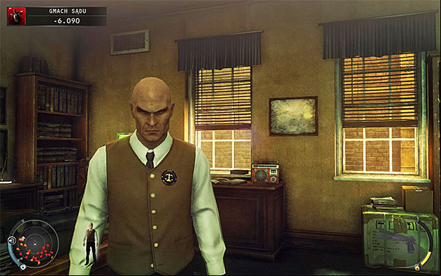 Court usher disguise can be obtained in the Courthouse stage - 15: Skurkys Law - p. 1 | Challenges - Challenges - Hitman: Absolution Game Guide