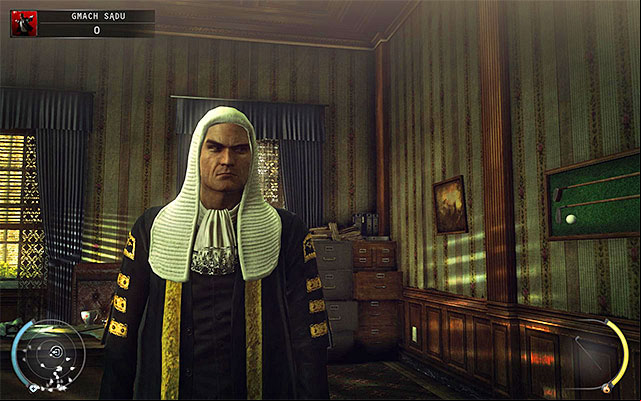 Judge disguise can be obtained in the Courthouse stage - 15: Skurkys Law - p. 1 | Challenges - Challenges - Hitman: Absolution Game Guide