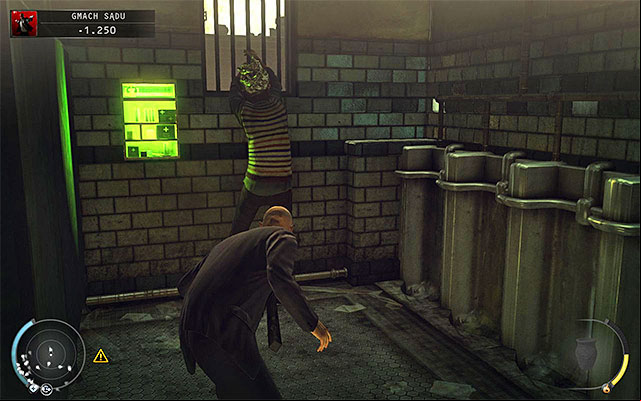 This challenge can be completed in the Courthouse stage - 15: Skurkys Law - p. 1 | Challenges - Challenges - Hitman: Absolution Game Guide
