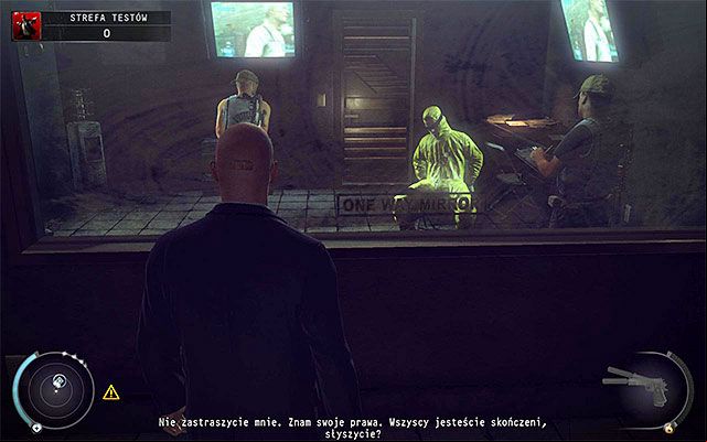 Move straight ahead - Test Facility - Accessing the test facility | 12: Death Factory - 12: Death Factory - Hitman: Absolution Game Guide