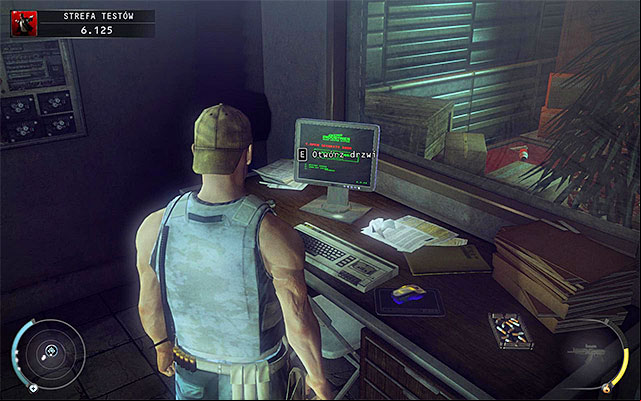Once you have stolen files, return to the room where you earlier found a keycard - Test Facility - Accessing the test facility | 12: Death Factory - 12: Death Factory - Hitman: Absolution Game Guide