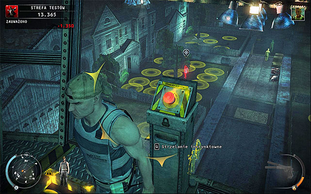 Wait, until Green gets to the bottom and ends the briefing with other scientists - Test Facility - Murdering Dr. Green | 12: Death Factory - 12: Death Factory - Hitman: Absolution Game Guide