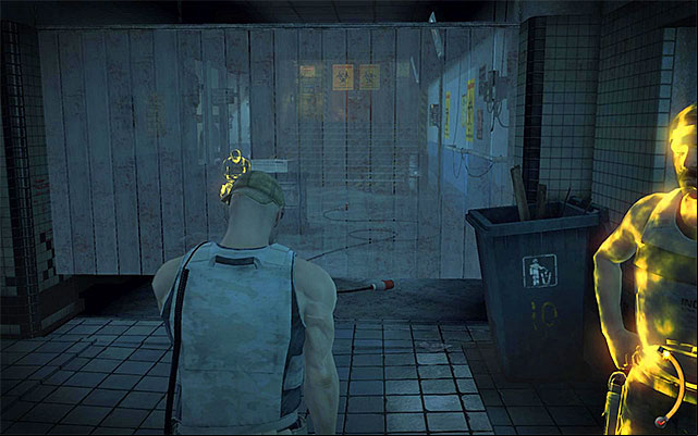 If you play on lower difficulty levels then you can reach silo with the main age shown on the above screen - Decontamination | 12: Death Factory - 12: Death Factory - Hitman: Absolution Game Guide