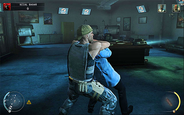 The second, a much better option in my opinion, is obtaining researcher disguise (if you already have it, you can skip this step) - R&D - Exploring R&D | 12: Death Factory - 12: Death Factory - Hitman: Absolution Game Guide
