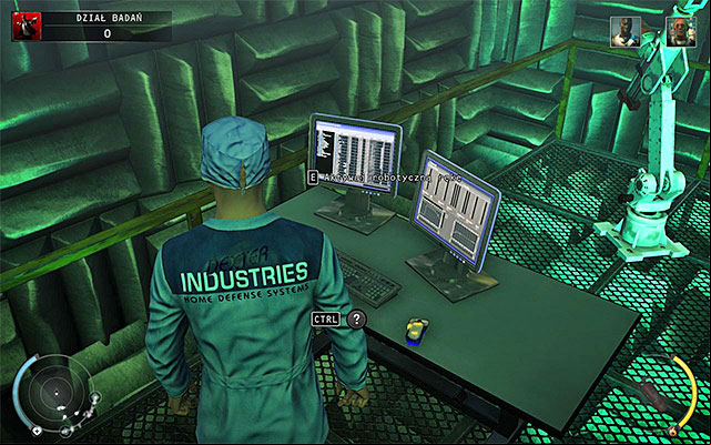 Once you get inside the new room, youll find yourself accompanied by one factory guards and two scientists, so you have to start using covers right away - R&D - Murdering Dr. Valentine | 12: Death Factory - 12: Death Factory - Hitman: Absolution Game Guide