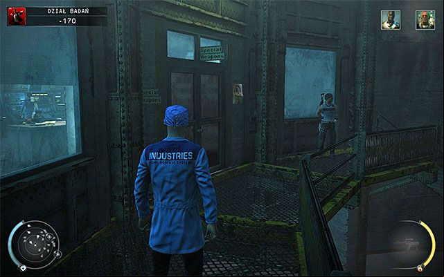 The last possible arranged accident assumes using the mega-taser - R&D - Murdering Dr. Valentine | 12: Death Factory - 12: Death Factory - Hitman: Absolution Game Guide
